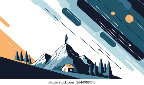 The Lonely Peak A Story of Solitude Nature and Achieving the Unreachable Goals