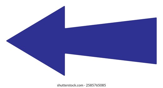 Long arrow.  Black large arrow pointing right. pointing right. Bold  long arrow icon vector. Blue long arrow icon vector illustration.