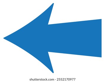 Langer Pfeil. Schwarzer Pfeil nach rechts. Schwarzer großer Pfeil nach rechts. Fett dünnen langen Pfeil. Vektorgrafik.