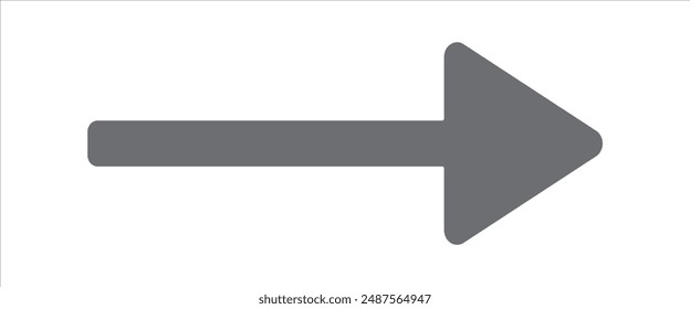 Long Arrow Design Double Arrow Icon Style