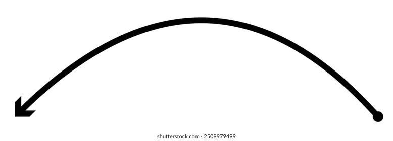  Estilo de icono de flecha doble de diseño de flecha larga sobre fondo blanco.