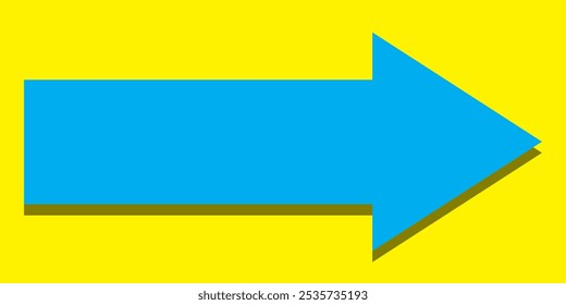  long arrow icon isolated on white background. Long arrow vector, icon. Red horizontal arrow. 