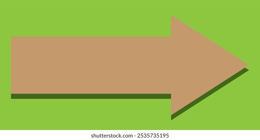  long arrow icon isolated on white background. Long arrow vector, icon. Red horizontal arrow. 