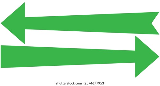 long arrow icon isolated on white background. Long arrow vector, icon.  horizontal arrow. Straight long arrow vector icon. vector illustration eps 10.