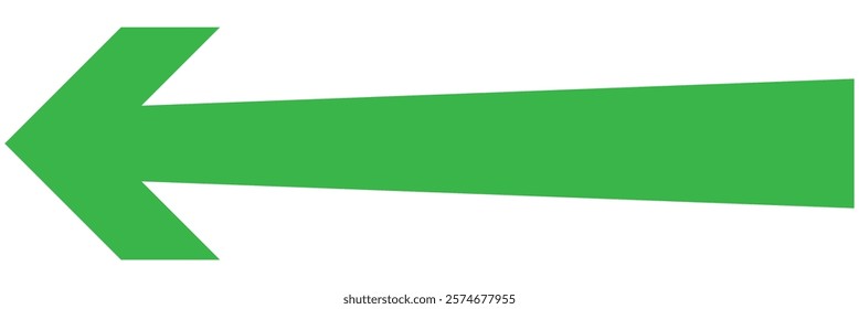 long arrow icon isolated on white background. Long arrow vector, icon.  horizontal arrow. Straight long arrow vector icon. vector illustration eps 10.
