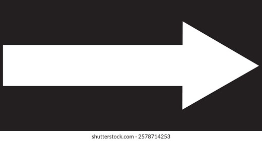 Long arrow icon isolated. Long arrow vector, icon. Red, Black and Blue horizontal arrow. Right and Left long arrow vector icon.