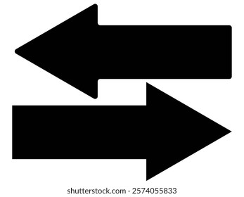  long arrow icon. large size long arrow vector, icon. horizontal arrow. Straight long arrow vector icon.   vector icon eps 10.