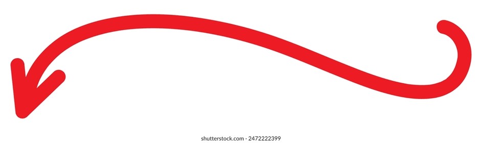  long arrow icon. Arrow pointing . long Arrow vector . arrow or web design.