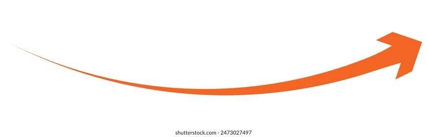  long arrow icon. Arrow pointing . long Arrow vector . arrow or web design