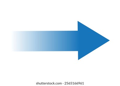 long arrow icon. Vector set of trendy long arrows left and right in flat style. Replaceable vector design. gradient long arrow icon.