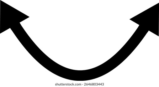 Long Arrow icon. Vector trendy long arrow icon right in flat style. Long arrow icon for web design. Vector illustration