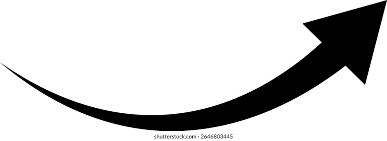 Long Arrow icon. Vector trendy long arrow icon right in flat style. Long arrow icon for web design. Vector illustration