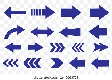 Long arrow to the Left and Right side. Long straight line arrow icon. Graphic illustration for direction symbols. Two side long arrow isolated on white background.