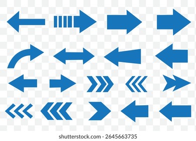Long arrow to the Left and Right side. Long straight line arrow icon. Graphic illustration for direction symbols. Two side long arrow isolated on white background.
