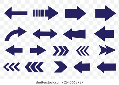 Seta longa para os lados esquerdo e direito. Ícone de seta longa e reta. Ilustração gráfica para símbolos de direção. Seta longa de dois lados isolada sobre fundo branco.