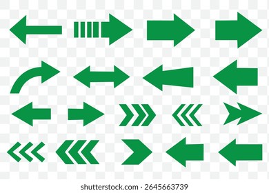 Long arrow to the Left and Right side. Long straight line arrow icon. Graphic illustration for direction symbols. Two side long arrow isolated on white background.