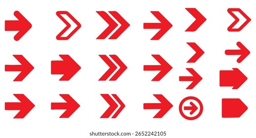 Seta longa para os lados esquerdo e direito. Ícone de seta longa e reta. Ilustração gráfica para símbolos de direção. Seta longa de dois lados isolada no plano de fundo branco