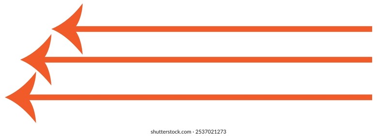  seta longa apontando para a direita. Ícone de seta longa e reta, linha fina direita, elemento horizontal, ponteiro grosso ícone de seta longa e vetor isolado no fundo branco.
