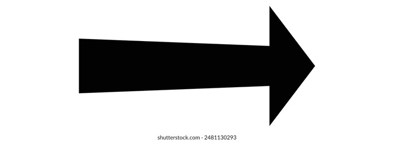 Long Arrow. symbol of right arrow icon. symbol of left arrow icon. 