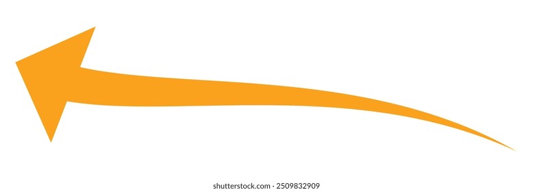 Icono de Vector de flecha larga. Flecha doble Horizontal negra. Vector 10 Eps.