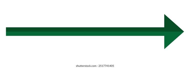 Long arrow vector icon. horizontal double arrow. Vector design on white background.