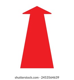 Symbol für lange Vektorgrafiken. Horizontaler Doppelpfeil. Vektorgrafik Design . Vektorillustration.