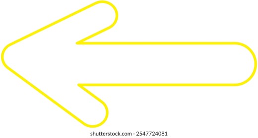 Long arrows icon set. Vector set of trendy long arrows left and right in flat style. Replaceable vector design.