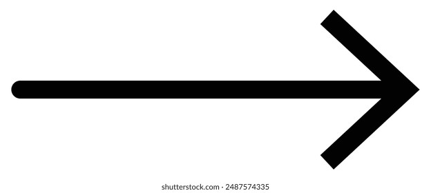 Icono de flechas largas. flechas largas de moda izquierda y derecha en estilo plano. Flechas negras Ilustración vectorial. Iconos aislados. flecha negra apuntando ambos lados, derecha e izquierda, diseño de Vector reemplazable, eps10