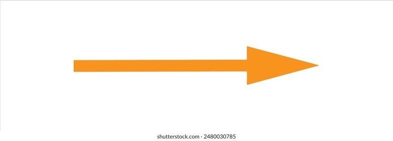 Long arrows vector icons. horizontal double arrow. long arrow icon sketched as vector symbol.