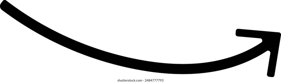 long Arrows vector set. Arrow icon collection. Set different arrows or web design