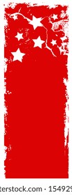 long banner - USA Independence Day Vector theme Design
