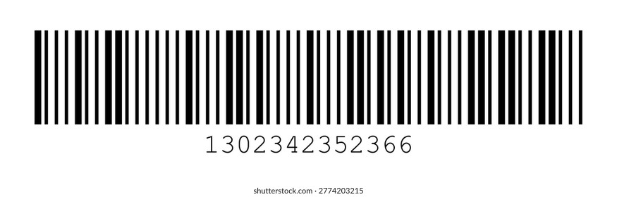 Long Barcode Label For Shipping Asset Tracking Inventory Control Delivery Management And Product Identification