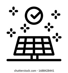 long battery life icon vector. long battery life sign. isolated contour symbol illustration