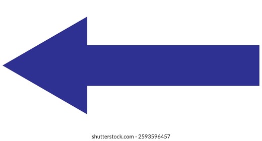 long  black bold arrow icon