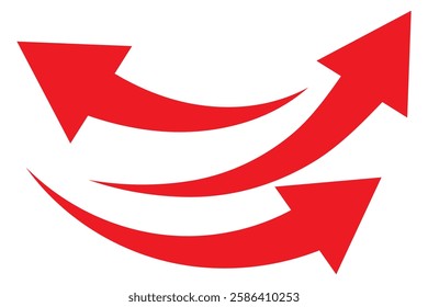 long blue flat design arrow pointing right icon vector illustration	