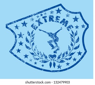 long board surfing tribal wings surfer vector art