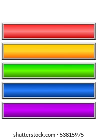 Long color buttons