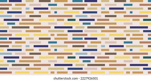 Bandas horizontales de colores largos. Fondo blanco y franjas de colores sin fisuras. Para la impresión y la decoración de diseño, patrones y texturas sin fisuras.