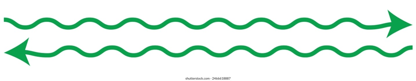  Long curved hand drawn arrow vector