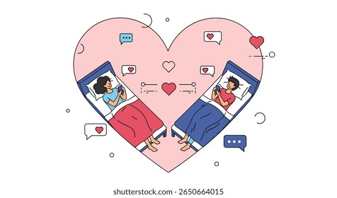 Long distance relationship challenges and how couples overcome them with modern technology connection