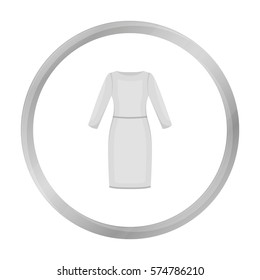 Long Dress icon of vector illustration for web and mobile