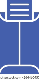 Long Envelope vector icon. Can be used for printing, mobile and web applications.