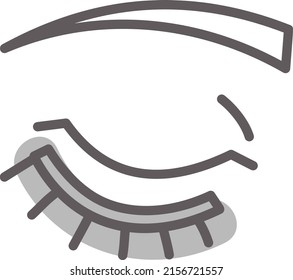 Anclajes largos, ilustración, vector sobre un fondo blanco.