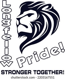 Long Fellow Pride Stronger Together - Vektorgrafik