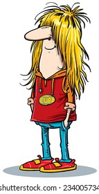 long hair