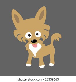 Long Hair Chihuahua Vector (more dogs in portfolio)