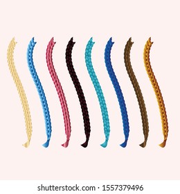Long hair Style of female
