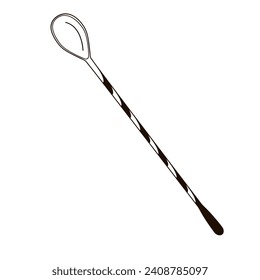 long handle cocktail bar spoon