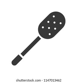 long handle sponge, cleaning service related icon set, glyph design