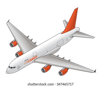 A long haul high capacity cargo jet.

